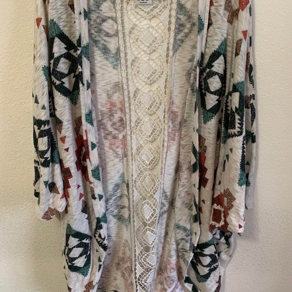 Colorful cardigan